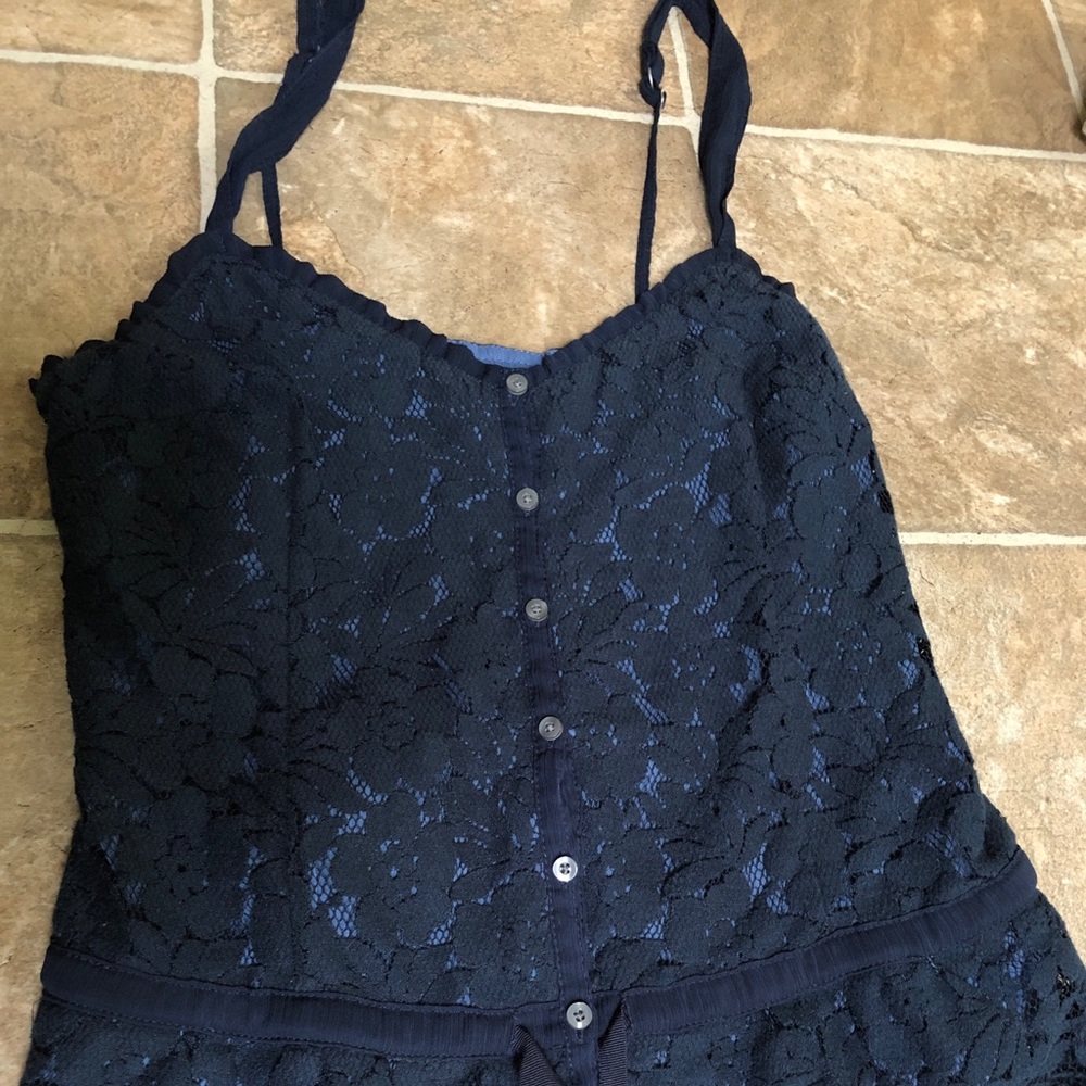 🆕 Hollister Lacey Blue Tank Top
